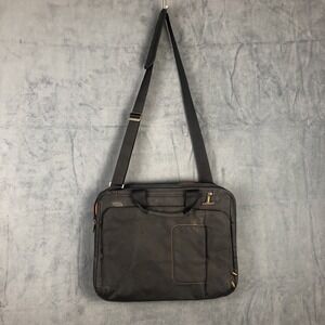 BRIGGS & RILEY VB924-4 Black Nylon Business Computer Bag Briefcase Preowned